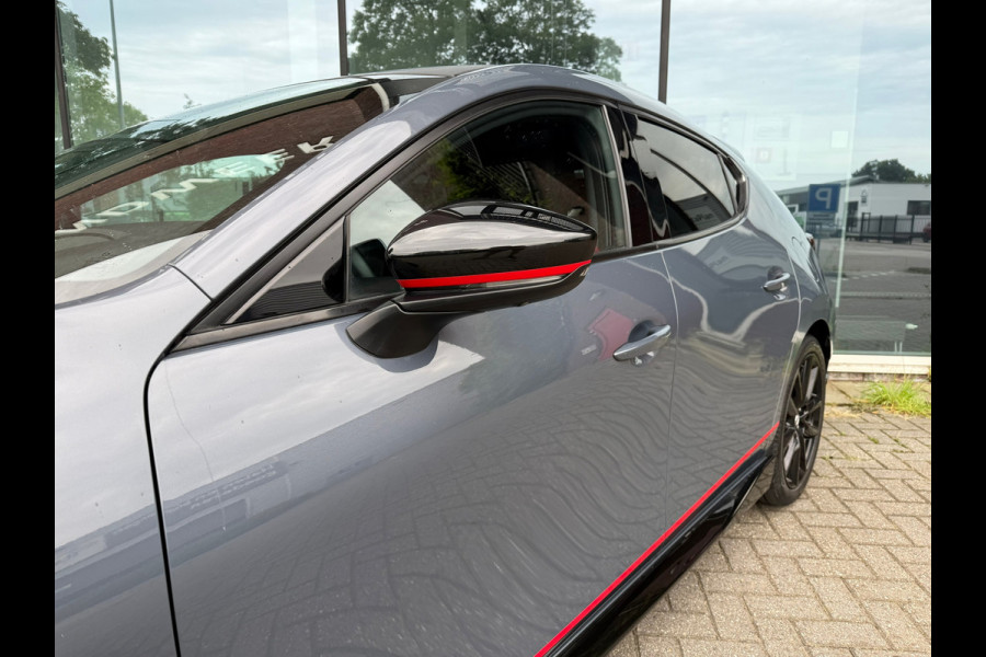 Mazda 3 2.0 e-SkyActiv-X M Hybrid 180 Luxury - Aeropakket - Leder- Navi - Camera - Org.NL