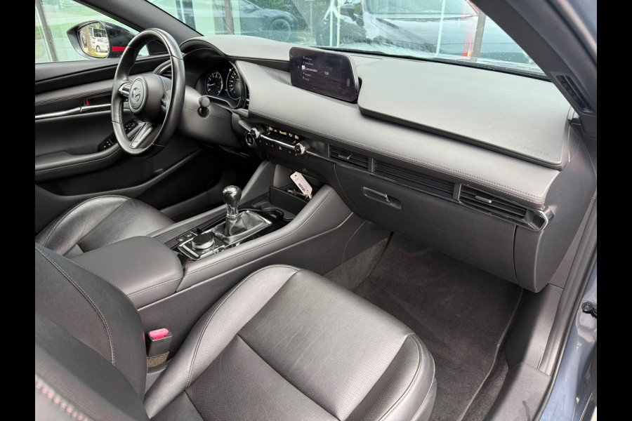 Mazda 3 2.0 e-SkyActiv-X M Hybrid 180 Luxury - Aeropakket - Leder- Navi - Camera - Org.NL