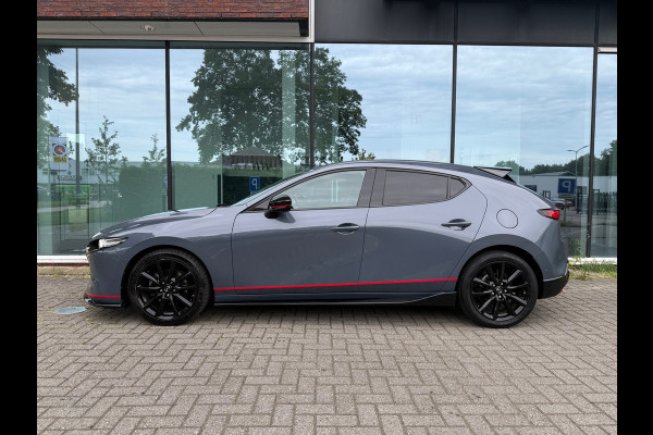 Mazda 3 2.0 e-SkyActiv-X M Hybrid 180 Luxury - Aeropakket - Leder- Navi - Camera - Org.NL