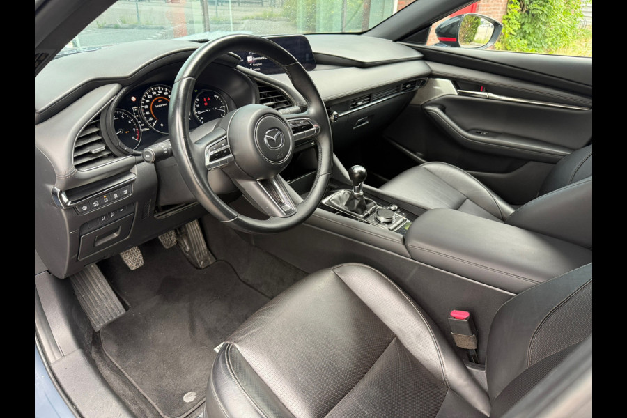 Mazda 3 2.0 e-SkyActiv-X M Hybrid 180 Luxury - Aeropakket - Leder- Navi - Camera - Org.NL