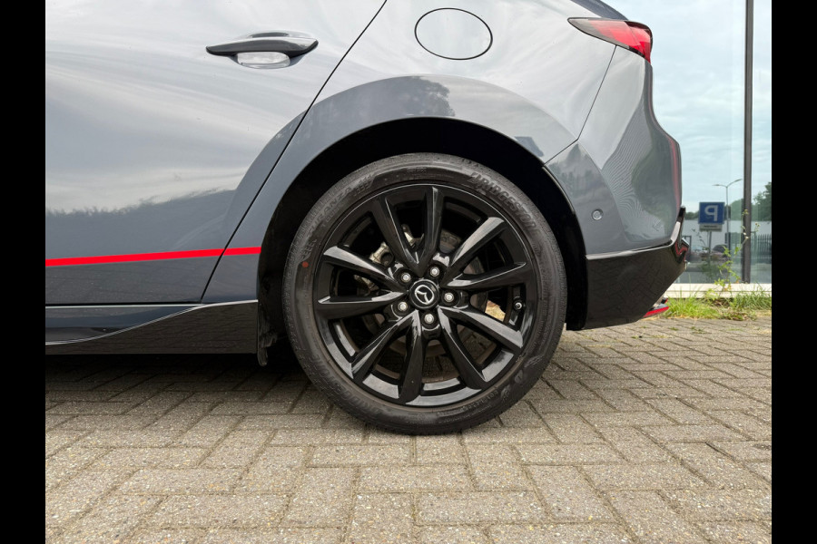Mazda 3 2.0 e-SkyActiv-X M Hybrid 180 Luxury - Aeropakket - Leder- Navi - Camera - Org.NL