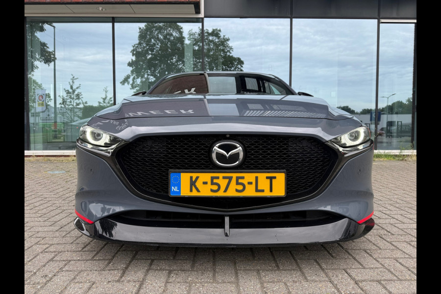 Mazda 3 2.0 e-SkyActiv-X M Hybrid 180 Luxury - Aeropakket - Leder- Navi - Camera - Org.NL