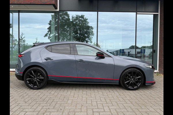 Mazda 3 2.0 e-SkyActiv-X M Hybrid 180 Luxury - Aeropakket - Leder- Navi - Camera - Org.NL