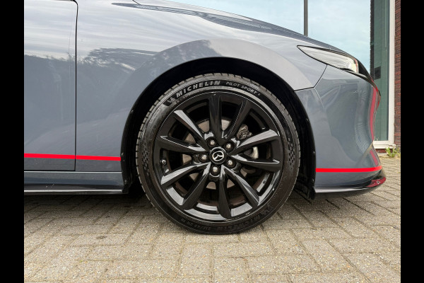 Mazda 3 2.0 e-SkyActiv-X M Hybrid 180 Luxury - Aeropakket - Leder- Navi - Camera - Org.NL