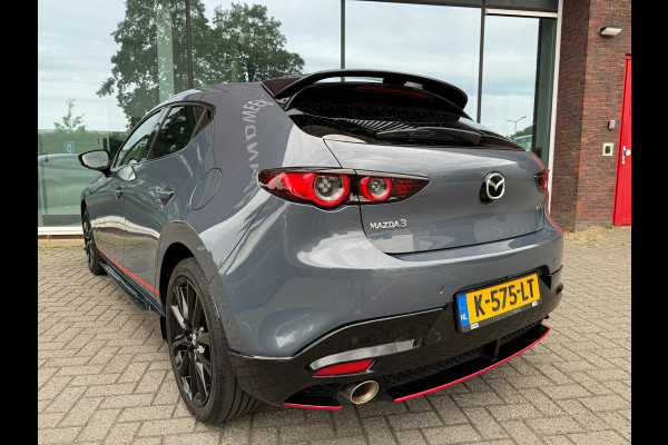 Mazda 3 2.0 e-SkyActiv-X M Hybrid 180 Luxury - Aeropakket - Leder- Navi - Camera - Org.NL
