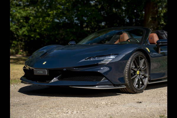 Ferrari SF90 Spider 4.0 V8 | Blu Pozzi | Full carbon! | Carbon wheels