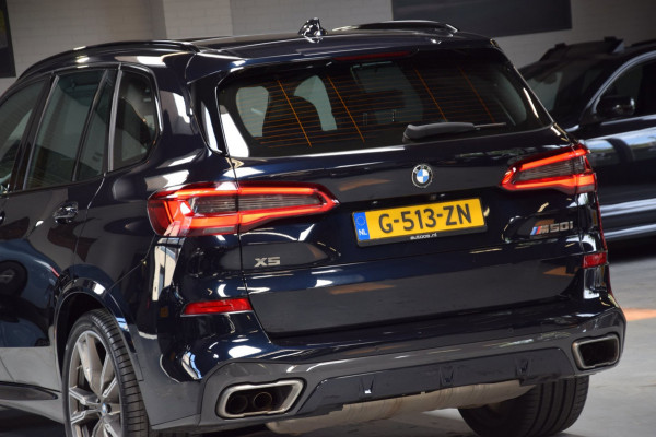 BMW X5 M50i V8 High Executive Navi|Leder|Dealer onderhouden|Massage|Swarovski|Sky-Lounge|531pk!!|ACC|Org.NL