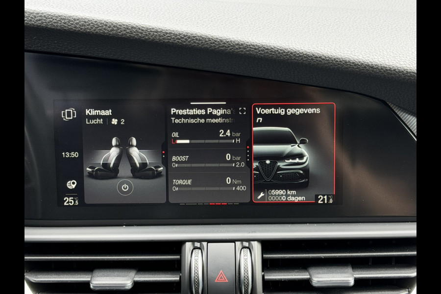 Alfa Romeo Giulia 2.0 T GME AWD Veloce | 19" Velgen | Camera | Navigatie | Stoelverwarming | Apple Carplay/Android Auto | Leder