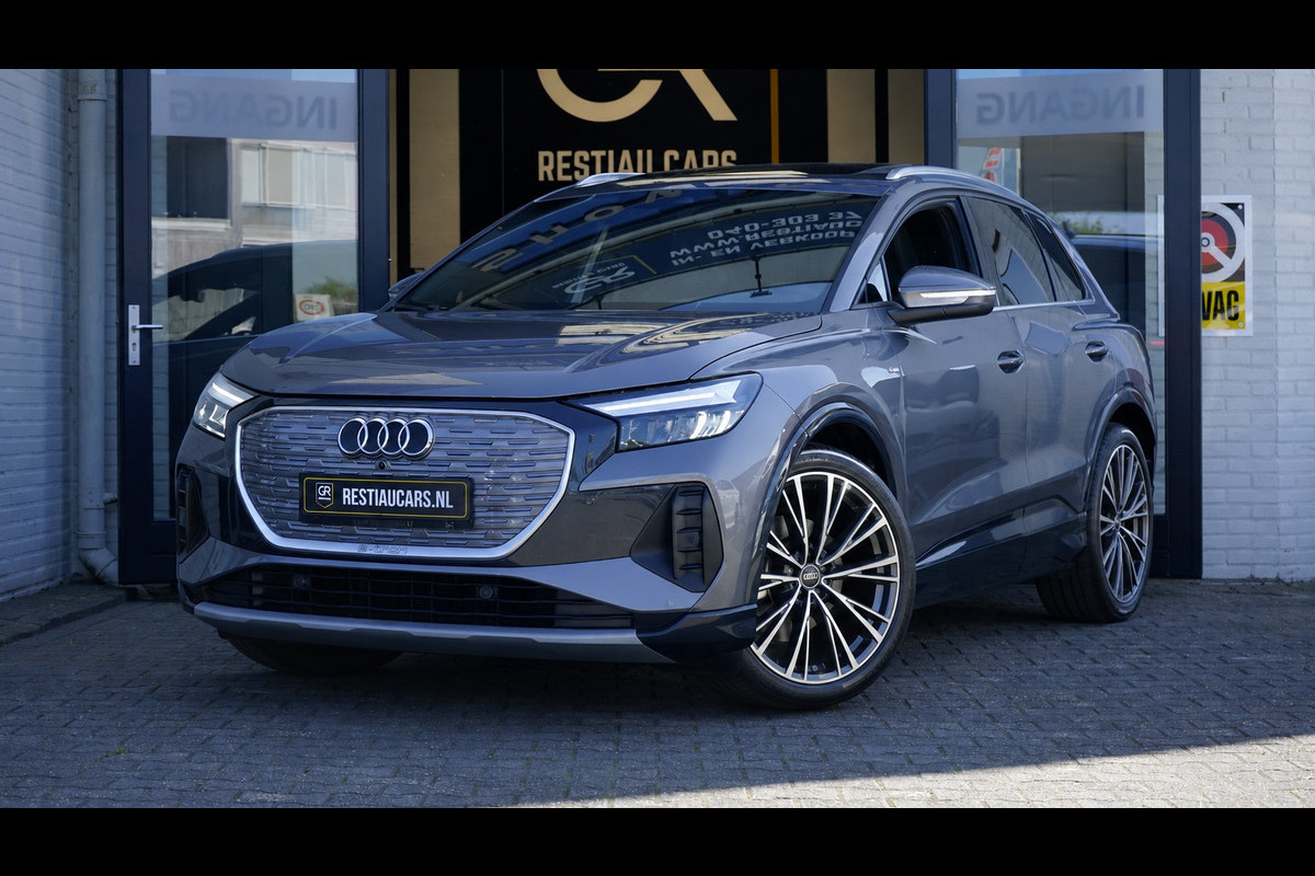 Audi Q4 e-tron 35 S-Line 55 kWh UNIEK WEINIG KM |ACC|SONOS|MEMORY|HEADUP|PANORAMA|CAMERA|NAVIGATIE|KEYLESS|HALF LEDER