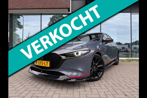 Mazda 3 2.0 e-SkyActiv-X M Hybrid 180 Luxury - Aeropakket - Leder- Navi - Camera - Org.NL