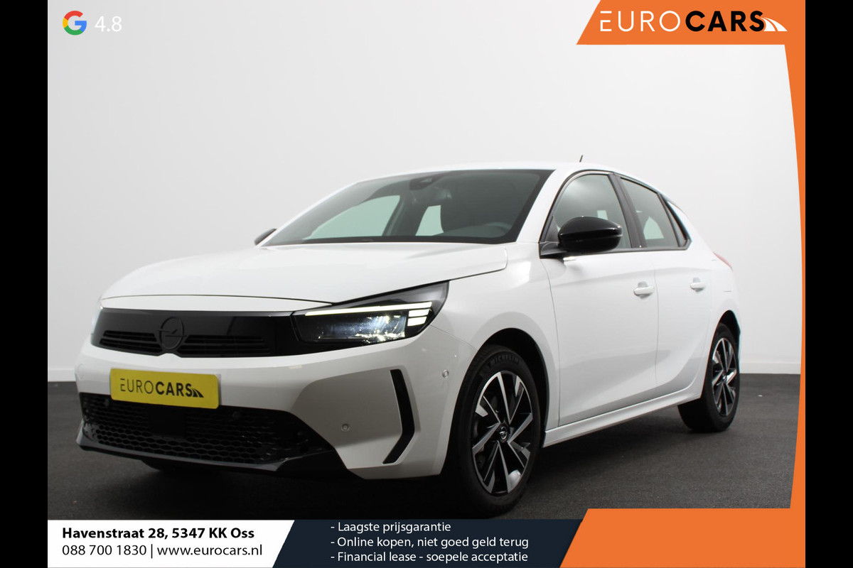 Opel Corsa 1.2 Turbo 100pk Automaat Hybrid GS-Line Navigatie Apple Carplay/Android Auto Digitale Cockpit Airco Cruise Control Lichtmetalen Velgen Dab