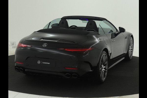 Mercedes-Benz SL-Klasse Roadster AMG 43 381 pk | AMG DYNAMIC PLUS pakket | AMG Nightpakket | 21" AMG-velgen, zilver | Performance sportstoelen | Rijassistentiepakket Plus | Burmester Sound systeem | 360° camera |