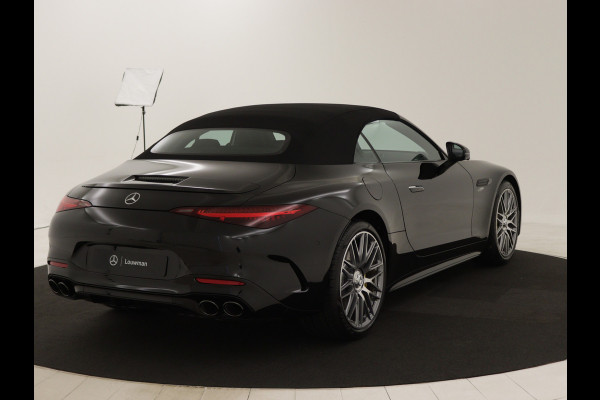 Mercedes-Benz SL-Klasse Roadster AMG 43 381 pk | AMG DYNAMIC PLUS pakket | AMG Nightpakket | 21" AMG-velgen, zilver | Performance sportstoelen | Rijassistentiepakket Plus | Burmester Sound systeem | 360° camera |