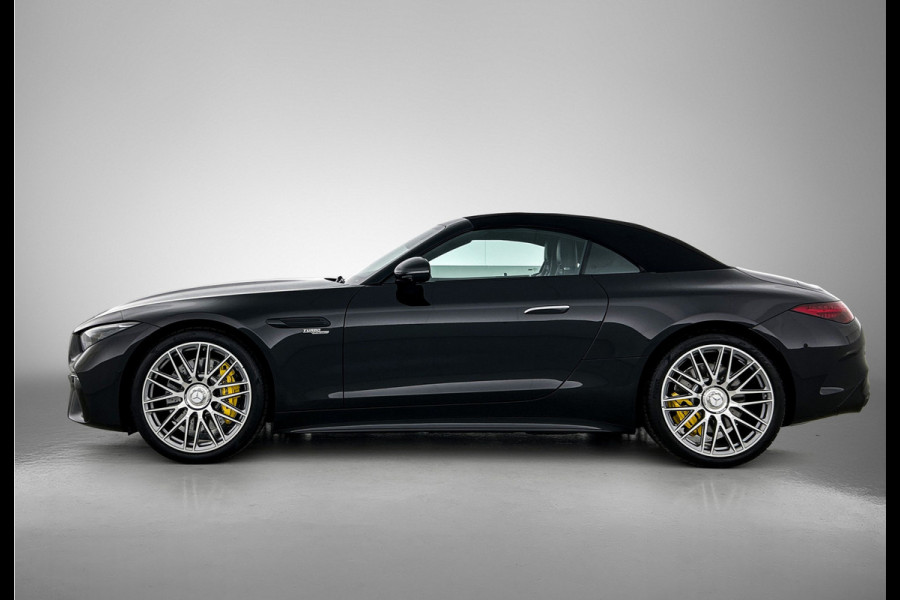 Mercedes-Benz SL-Klasse Roadster AMG 43 381 pk | AMG DYNAMIC PLUS pakket | AMG Nightpakket | 21" AMG-velgen, zilver | Performance sportstoelen | Rijassistentiepakket Plus | Burmester Sound systeem | 360° camera |