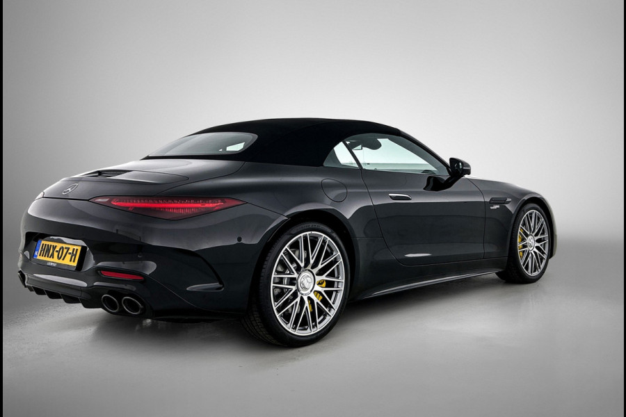 Mercedes-Benz SL-Klasse Roadster AMG 43 381 pk | AMG DYNAMIC PLUS pakket | AMG Nightpakket | 21" AMG-velgen, zilver | Performance sportstoelen | Rijassistentiepakket Plus | Burmester Sound systeem | 360° camera |