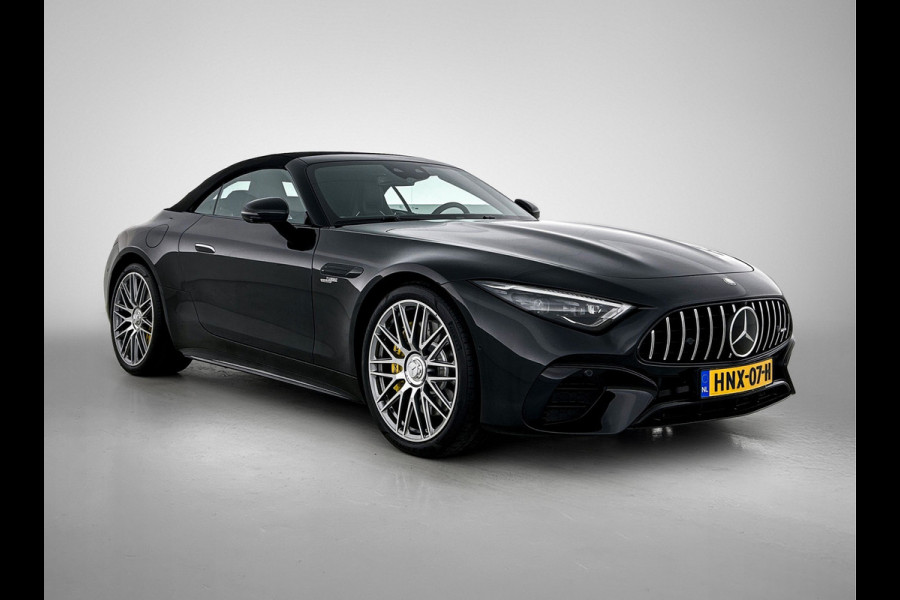 Mercedes-Benz SL-Klasse Roadster AMG 43 381 pk | AMG DYNAMIC PLUS pakket | AMG Nightpakket | 21" AMG-velgen, zilver | Performance sportstoelen | Rijassistentiepakket Plus | Burmester Sound systeem | 360° camera |
