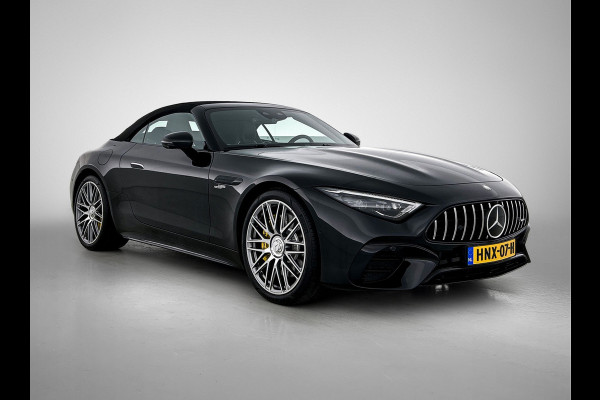 Mercedes-Benz SL-Klasse Roadster AMG 43 381 pk | AMG DYNAMIC PLUS pakket | AMG Nightpakket | 21" AMG-velgen, zilver | Performance sportstoelen | Rijassistentiepakket Plus | Burmester Sound systeem | 360° camera |
