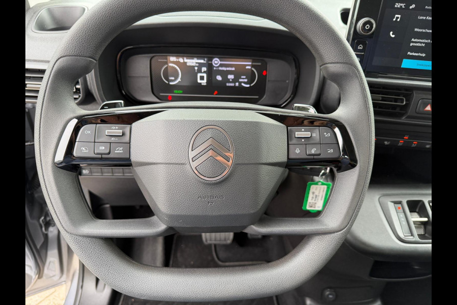 Citroën E-Berlingo Plus M L1 50 kWh 1 fase lader Apple CarPlay/ Android Auto 10 inch HD kleurentouchscreen Airco
