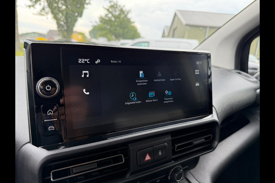 Citroën E-Berlingo Plus M L1 50 kWh 1 fase lader Apple CarPlay/ Android Auto 10 inch HD kleurentouchscreen Airco