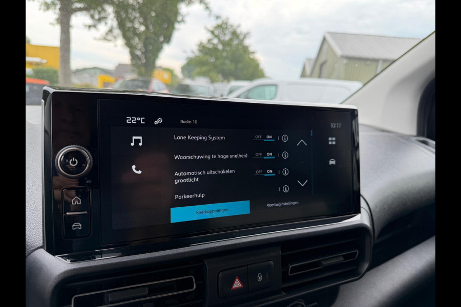 Citroën E-Berlingo Plus M L1 50 kWh 1 fase lader Apple CarPlay/ Android Auto 10 inch HD kleurentouchscreen Airco