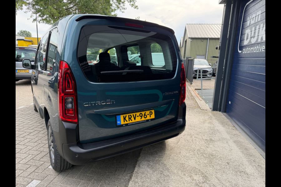 Citroën E-Berlingo Plus M L1 50 kWh 1 fase lader Apple CarPlay/ Android Auto 10 inch HD kleurentouchscreen Airco