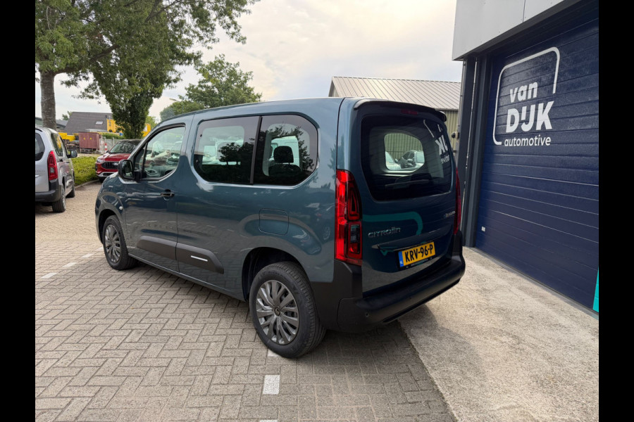 Citroën E-Berlingo Plus M L1 50 kWh 1 fase lader Apple CarPlay/ Android Auto 10 inch HD kleurentouchscreen Airco