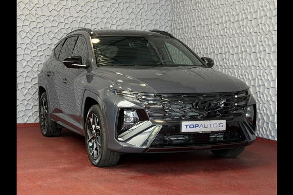 Hyundai Tucson NW AUTO 4WD 288PK N LINE + 1.6 T-GDI PHEV SKY PANO CAMERA STOELVERWARM 19" LMV ZWARTE HEMEL STUURVERW. PLUG IN HYBRIDE 4X4 AWD
