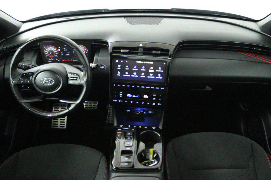 Hyundai Tucson 1.6 T-GDI PHEV Premium Sky 4WD N-Line, (PANORAMADAK, TREKHAAK AFNEEMBAAR, STOEL-/STUUVERWARMING, DEALER ONDERHOUDEN)
