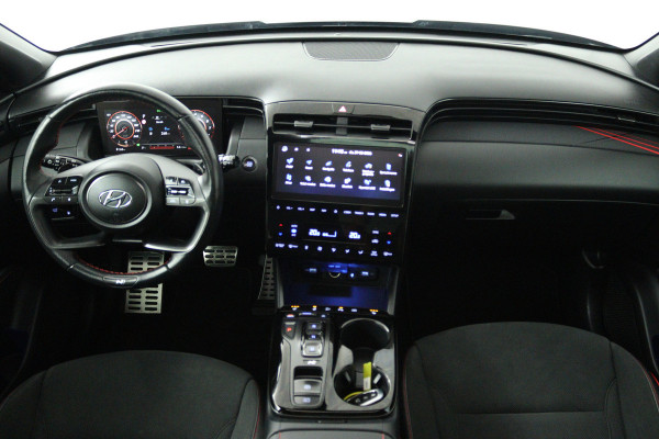 Hyundai Tucson 1.6 T-GDI PHEV Premium Sky 4WD N-Line, (PANORAMADAK, TREKHAAK AFNEEMBAAR, STOEL-/STUUVERWARMING, DEALER ONDERHOUDEN)