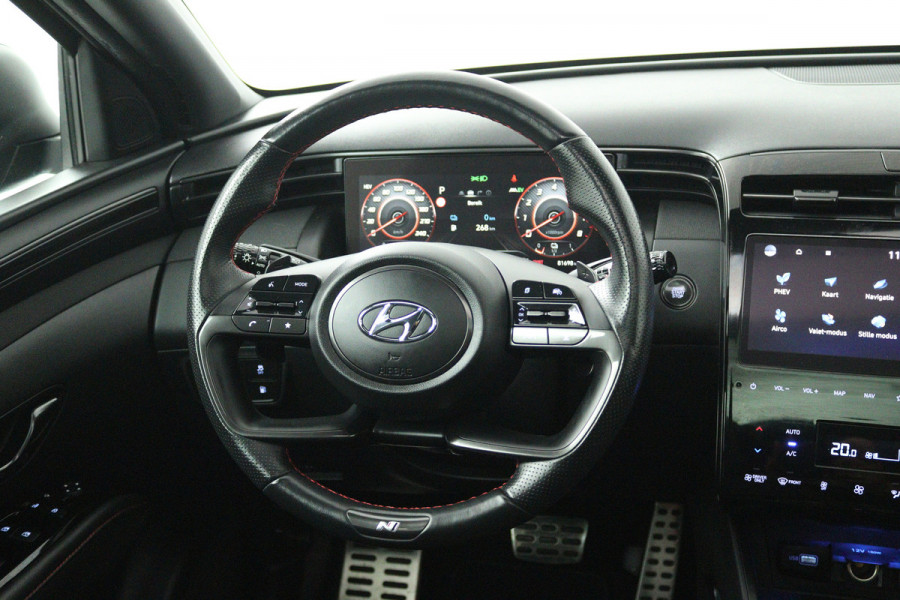 Hyundai Tucson 1.6 T-GDI PHEV Premium Sky 4WD N-Line, (PANORAMADAK, TREKHAAK AFNEEMBAAR, STOEL-/STUUVERWARMING, DEALER ONDERHOUDEN)
