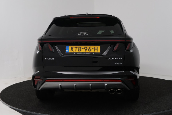 Hyundai Tucson 1.6 T-GDI PHEV Premium Sky 4WD N-Line, (PANORAMADAK, TREKHAAK AFNEEMBAAR, STOEL-/STUUVERWARMING, DEALER ONDERHOUDEN)