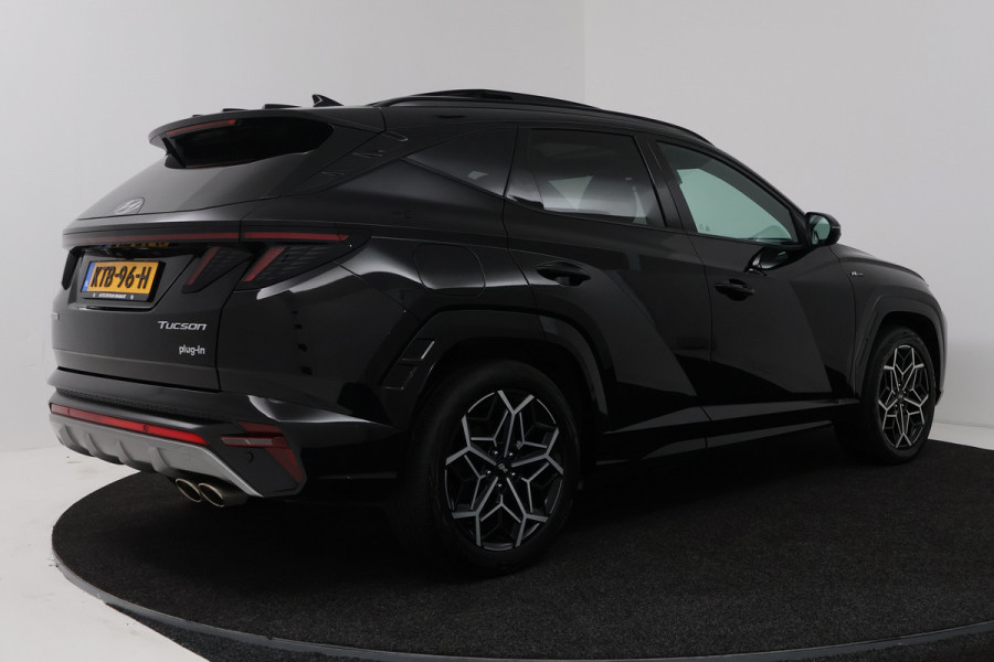 Hyundai Tucson 1.6 T-GDI PHEV Premium Sky 4WD N-Line, (PANORAMADAK, TREKHAAK AFNEEMBAAR, STOEL-/STUUVERWARMING, DEALER ONDERHOUDEN)