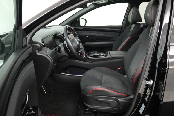 Hyundai Tucson 1.6 T-GDI PHEV Premium Sky 4WD N-Line, (PANORAMADAK, TREKHAAK AFNEEMBAAR, STOEL-/STUUVERWARMING, DEALER ONDERHOUDEN)