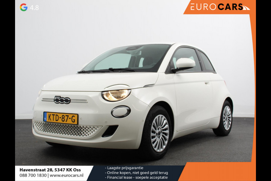 Fiat 500E Berline 42 kWh Automaat Climate control Cruise control Achteruitrijcamera Led Navigatie Apple Carplay/ Android Auto
