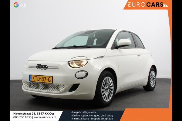 Fiat 500E Berline 42 kWh Automaat Climate control Cruise control Achteruitrijcamera Led Navigatie Apple Carplay/ Android Auto
