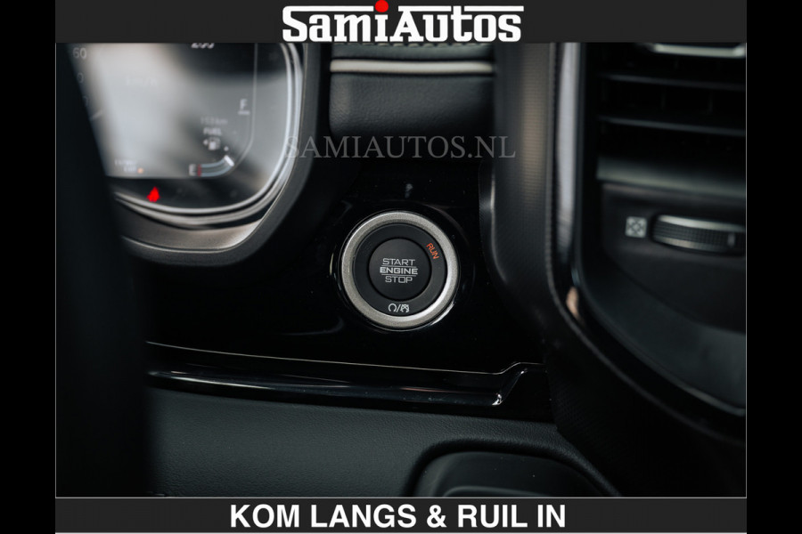 Dodge Ram LIMITED 2027 5.7 V8 HEMI | MAXIMAAL UITGERUST | NIEUWE KLEUR Forged Blue Metallic met Ebony Red interior seats | DUBBELE CABINE | 5 PERSOONS | DC | Allernieuwste Limited 2027 in nieuwe kleur Forged Blue  – volledig uitgerust met alle opties.
