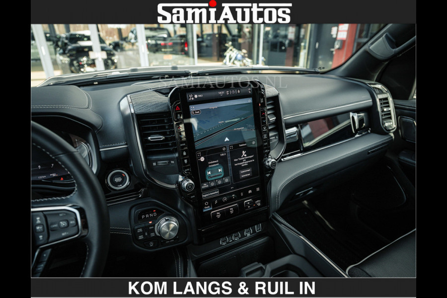 Dodge Ram LIMITED 2027 5.7 V8 HEMI | MAXIMAAL UITGERUST | NIEUWE KLEUR Forged Blue Metallic met Ebony Red interior seats | DUBBELE CABINE | 5 PERSOONS | DC | Allernieuwste Limited 2027 in nieuwe kleur Forged Blue  – volledig uitgerust met alle opties.