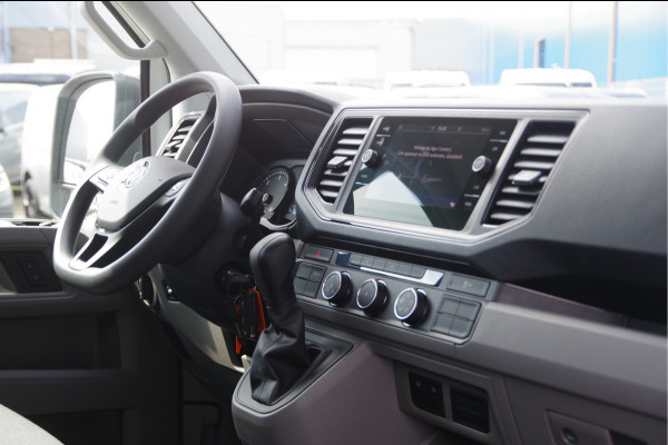 Volkswagen Crafter 2.0 TDI L4 DUBBELLUCHT, OPEN LAADBAK N1! 3.5T TREKHAAK, 165PK AUT. NIEUW! CARPLAY, CRUISE, AIRCO, DAB, OPENLAADBAK, PICKUP, PICK