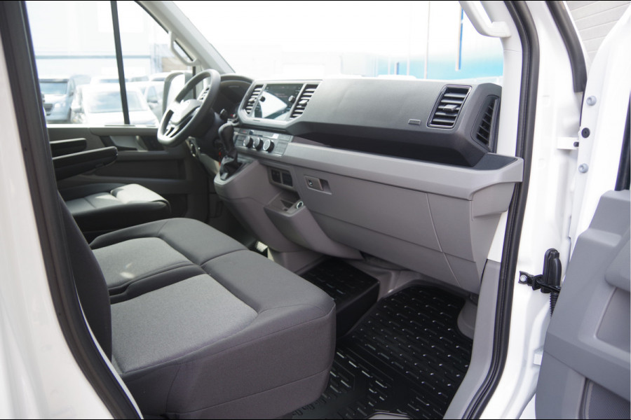 Volkswagen Crafter 2.0 TDI L4 DUBBELLUCHT, OPEN LAADBAK N1! 3.5T TREKHAAK, 165PK AUT. NIEUW! CARPLAY, CRUISE, AIRCO, DAB, OPENLAADBAK, PICKUP, PICK