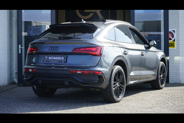 Audi Q5 Sportback 50 TFSIe 3x S-Line Black Optik AUTOMAAT|360 CAMERA|ACC|AMBIANCE|KEYLESS|MATRIX LED|PANORAMA|RS STOELEN|TREKHAAK