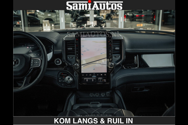 Dodge Ram LIMITED 2027 5.7 V8 HEMI | MAXIMAAL UITGERUST | NIEUWE KLEUR Forged Blue Metallic met Ebony Red interior seats | DUBBELE CABINE | 5 PERSOONS | DC | Allernieuwste Limited 2027 in nieuwe kleur Forged Blue  – volledig uitgerust met alle opties.
