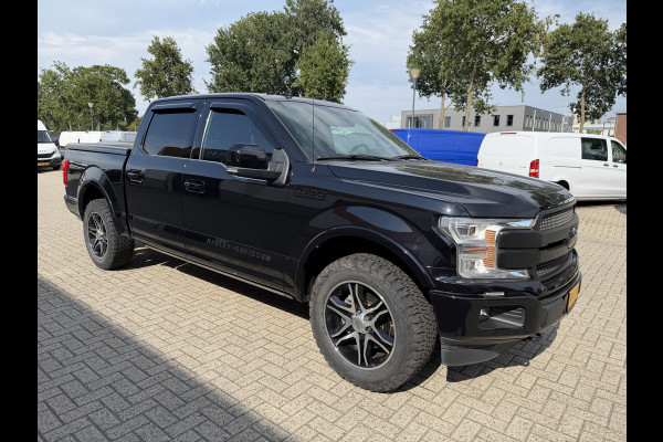 Ford USA F-150 3.5 V6 Ecoboost SuperCrew / Harley Davidson Platinum / vaste prijs rijklaar € 47.950 marge / geen btw / euro 6 / bedslide / uitlaatklep / trekhaak 3500 kg / lease vanaf € 782