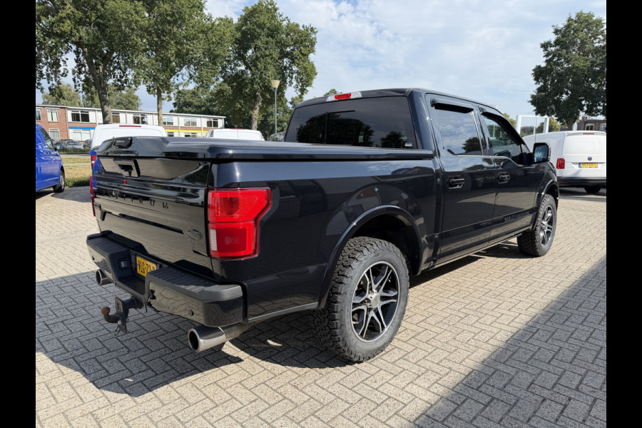 Ford USA F-150 3.5 V6 Ecoboost SuperCrew / Harley Davidson Platinum / vaste prijs rijklaar € 47.950 marge / geen btw / euro 6 / bedslide / uitlaatklep / trekhaak 3500 kg / lease vanaf € 782