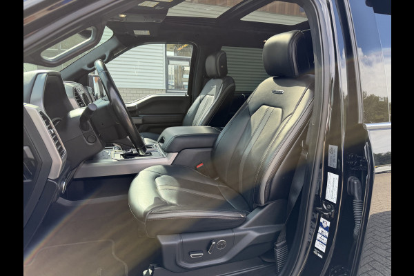 Ford USA F-150 3.5 V6 Ecoboost SuperCrew / Harley Davidson Platinum / vaste prijs rijklaar € 47.950 marge / geen btw / euro 6 / bedslide / uitlaatklep / trekhaak 3500 kg / lease vanaf € 782