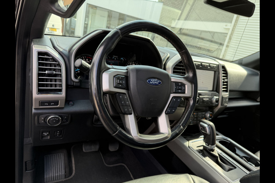 Ford USA F-150 3.5 V6 Ecoboost SuperCrew / Harley Davidson Platinum / vaste prijs rijklaar € 47.950 marge / geen btw / euro 6 / bedslide / uitlaatklep / trekhaak 3500 kg / lease vanaf € 782