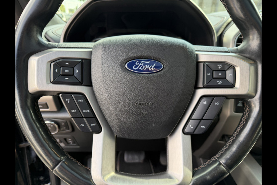 Ford USA F-150 3.5 V6 Ecoboost SuperCrew / Harley Davidson Platinum / vaste prijs rijklaar € 47.950 marge / geen btw / euro 6 / bedslide / uitlaatklep / trekhaak 3500 kg / lease vanaf € 782