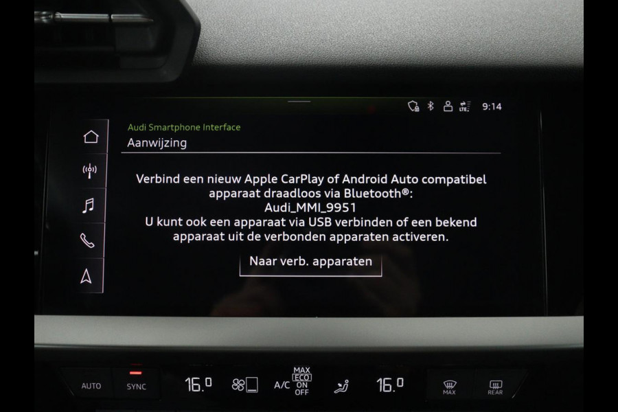 Audi A3 Sportback 30 TFSI Business edition | Cruise control | Virtueel dashboard | Climate control | Navigatie | Carplay | Park assist | 18" velgen