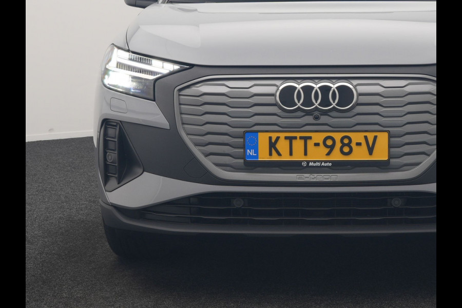 Audi Q4 e-tron 35 Advanced edition 55 kWh 170pk Dealer O.H. | SOH 91.9% | Panodak | Adaptive Cruise | Camera | Sonos Audio | Matrix LED | Sportstoelen Verwarmd | Apple Carplay | Sfeerverlichting | DAB | Virtual | 19"L.M |