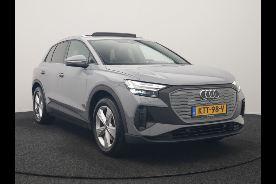 Audi Q4 e-tron 35 Advanced edition 55 kWh 170pk Dealer O.H. | SOH 91.9% | Panodak | Adaptive Cruise | Camera | Sonos Audio | Matrix LED | Sportstoelen Verwarmd | Apple Carplay | Sfeerverlichting | DAB | Virtual | 19"L.M |