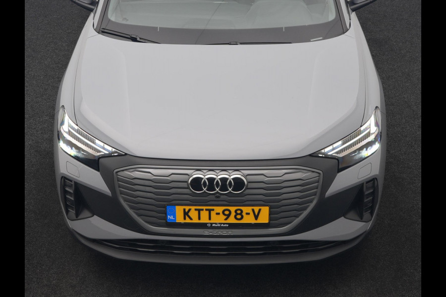 Audi Q4 e-tron 35 Advanced edition 55 kWh 170pk Dealer O.H. | SOH 91.9% | Panodak | Adaptive Cruise | Camera | Sonos Audio | Matrix LED | Sportstoelen Verwarmd | Apple Carplay | Sfeerverlichting | DAB | Virtual | 19"L.M |